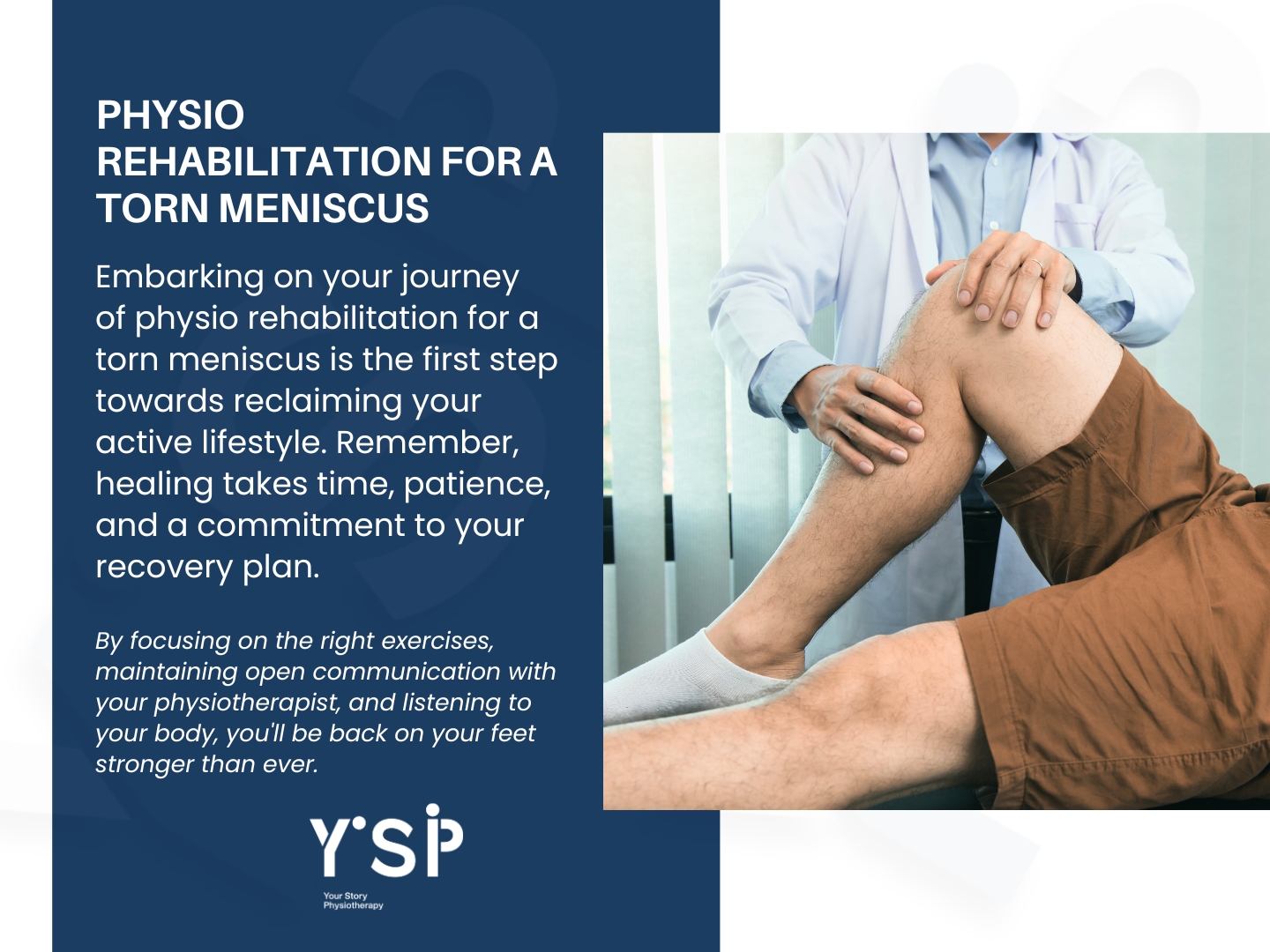 Melbourne Physio Rehab for a Torn Meniscus | Your Story Physio