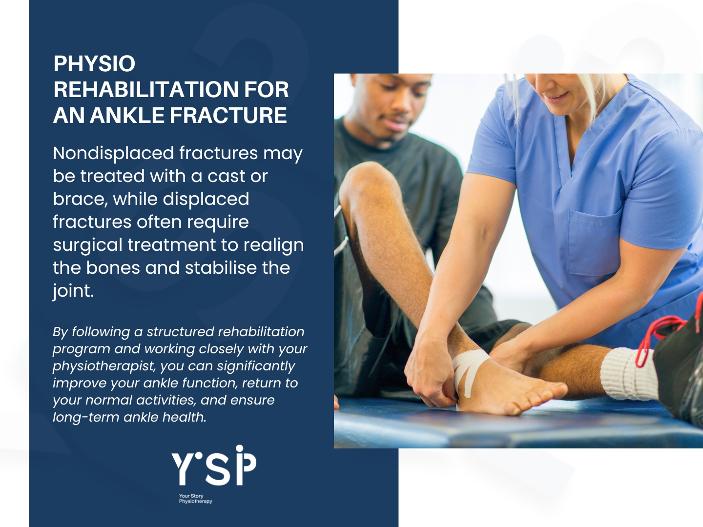 Physio Rehabilitation For An Ankle Fracture 1 Physio Rehab for Ankle Fracture | Your Story Physio