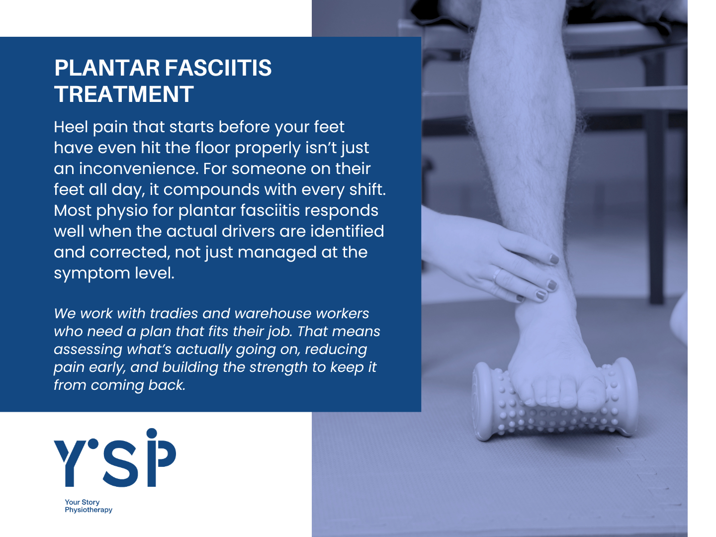 Plantar Fasciitis Treatment | Your Story Physiotherapy Sunshine